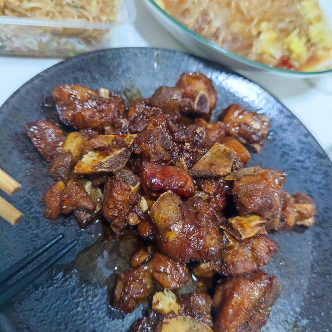 糖醋排骨/糖醋小排（不放油）（12345口诀做出正宗上海本帮）