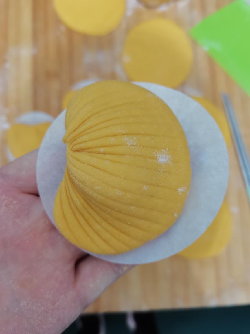 贝壳南瓜馒头，花样面食的做法