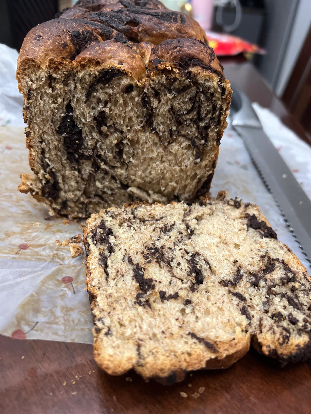 巧克力吐司面包（爸爸糖手工吐司同款）