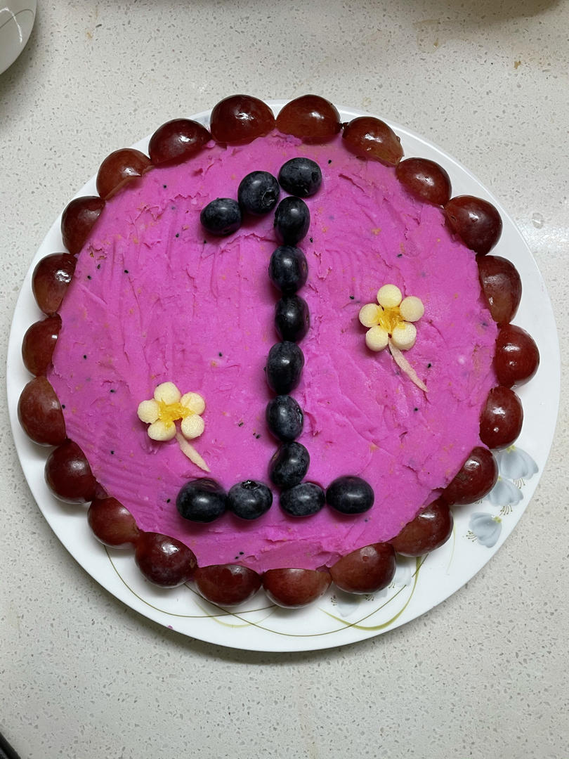 无糖无奶油宝宝生日蛋糕