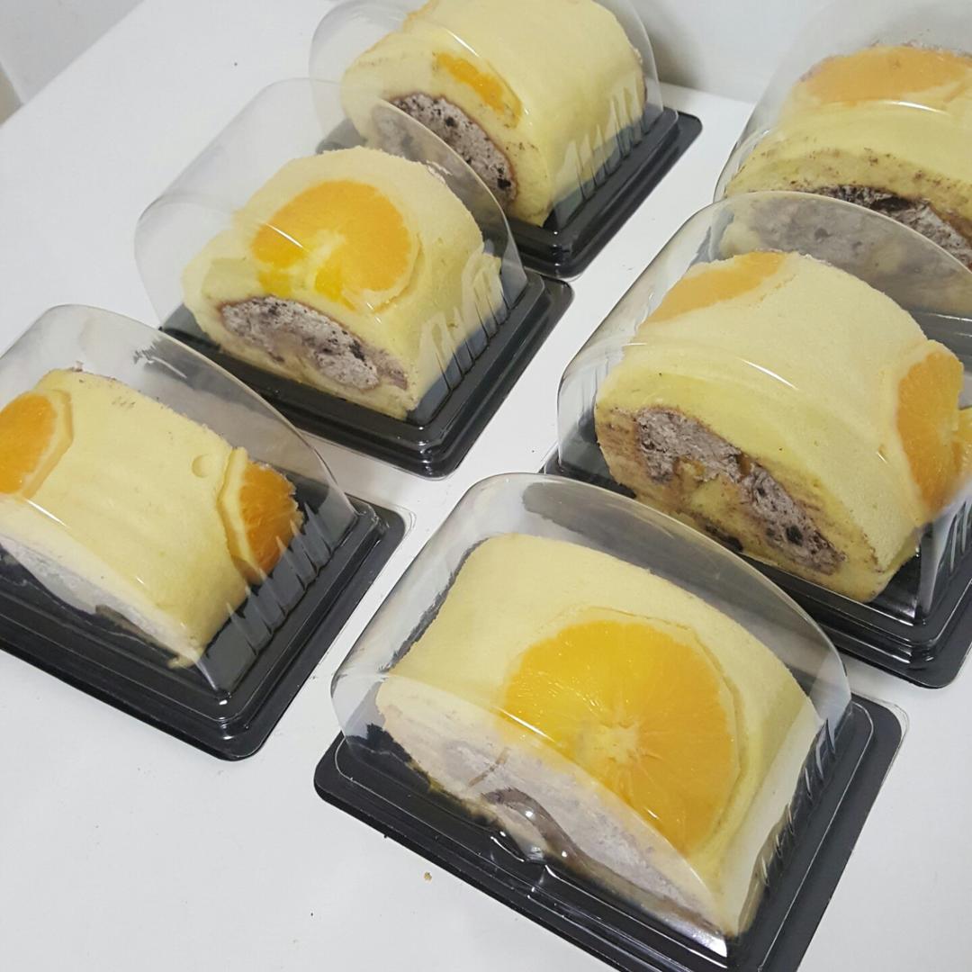 橙香蛋糕卷