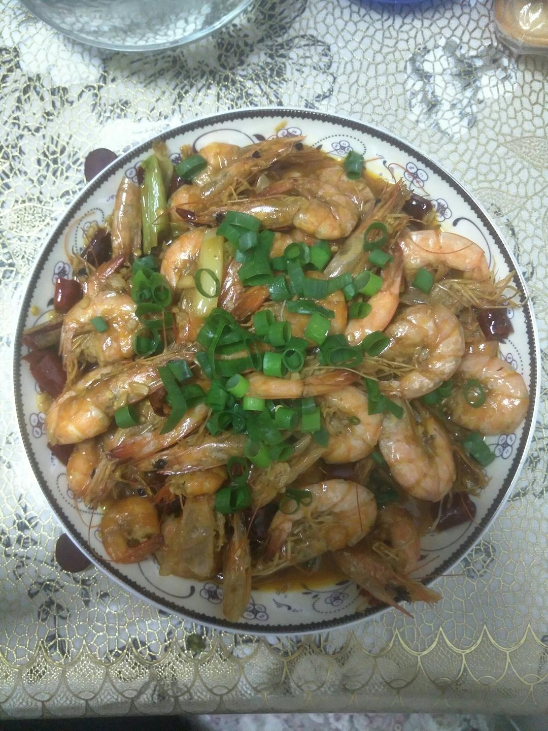 家常油爆虾