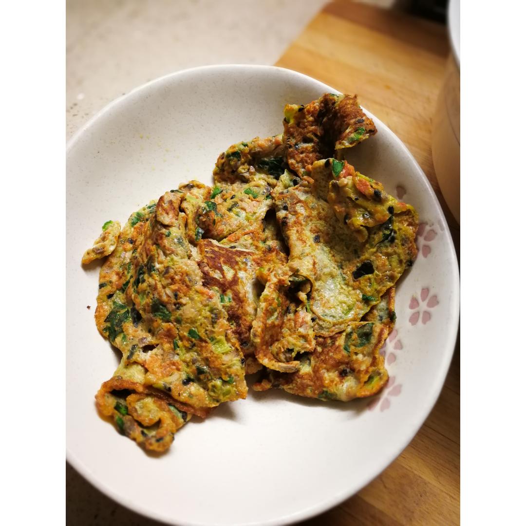 宝宝辅食：厚蛋烧（12m+）