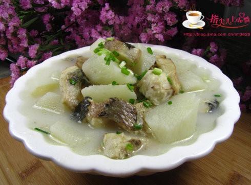 山药黑鱼汤的做法