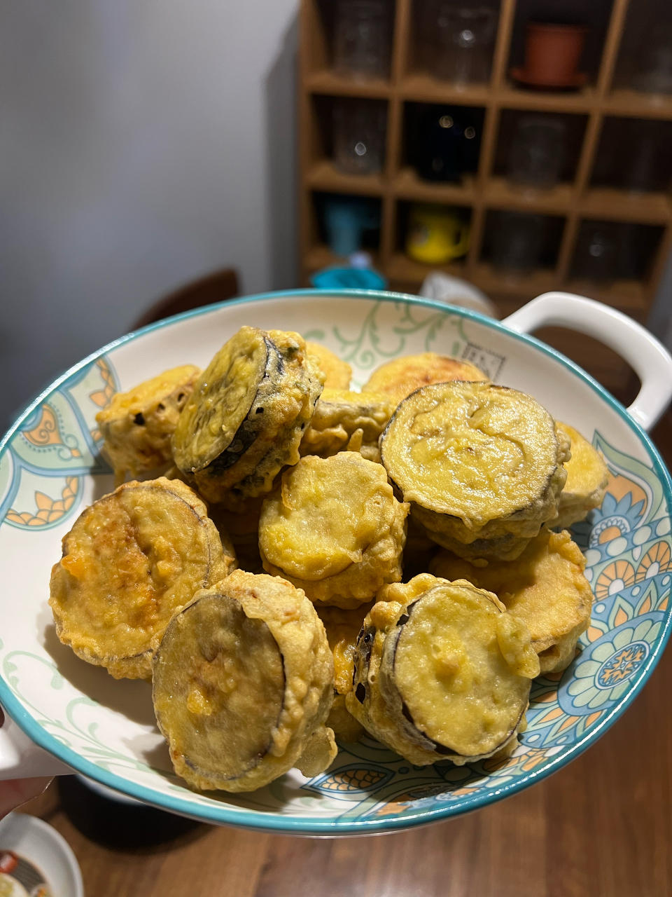 酥炸茄盒￨外酥里嫩