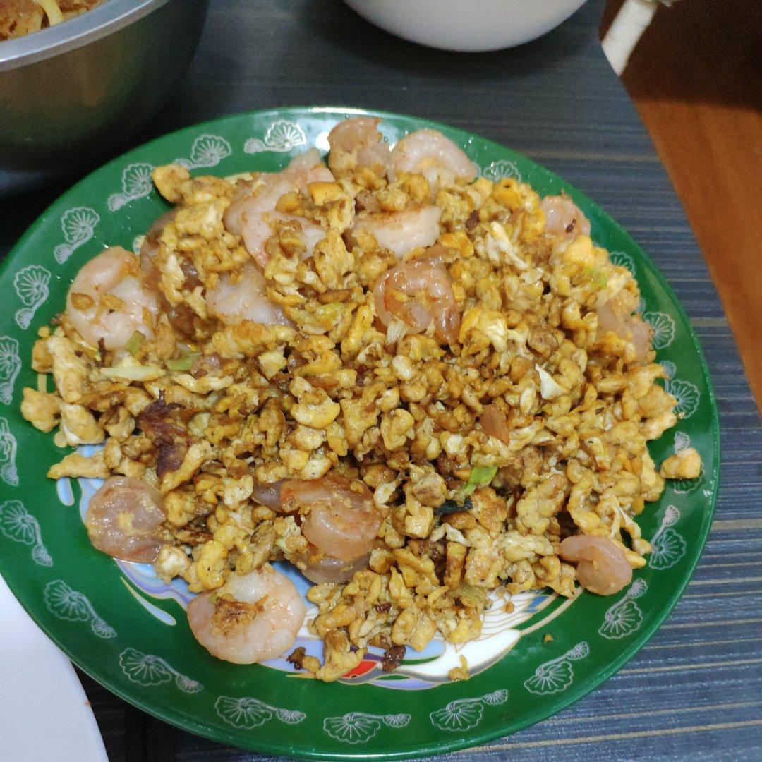 虾仁滑炒鸡蛋