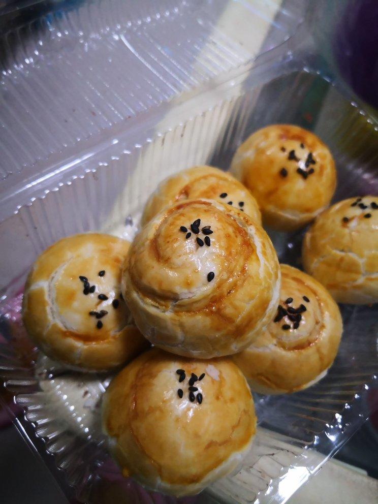 万能酥皮，不用揉出膜的酥皮点心（蛋黄酥，苏式月饼）