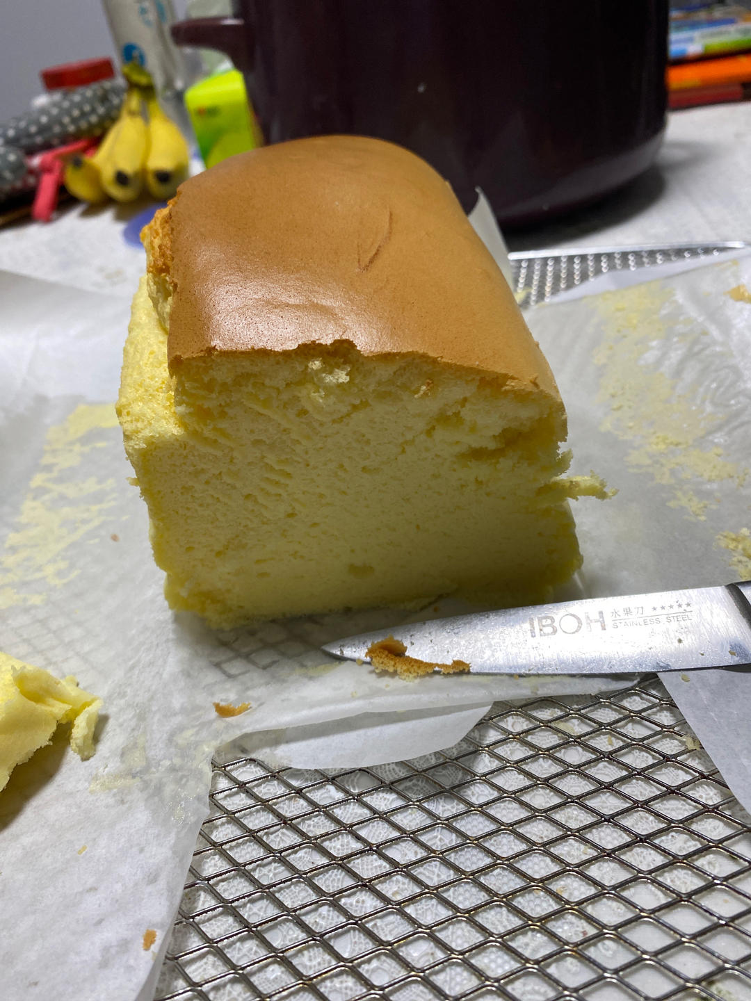 土司盒古早味蛋糕