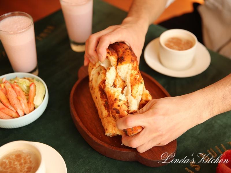 纯奶手撕吐司的做法 步骤1