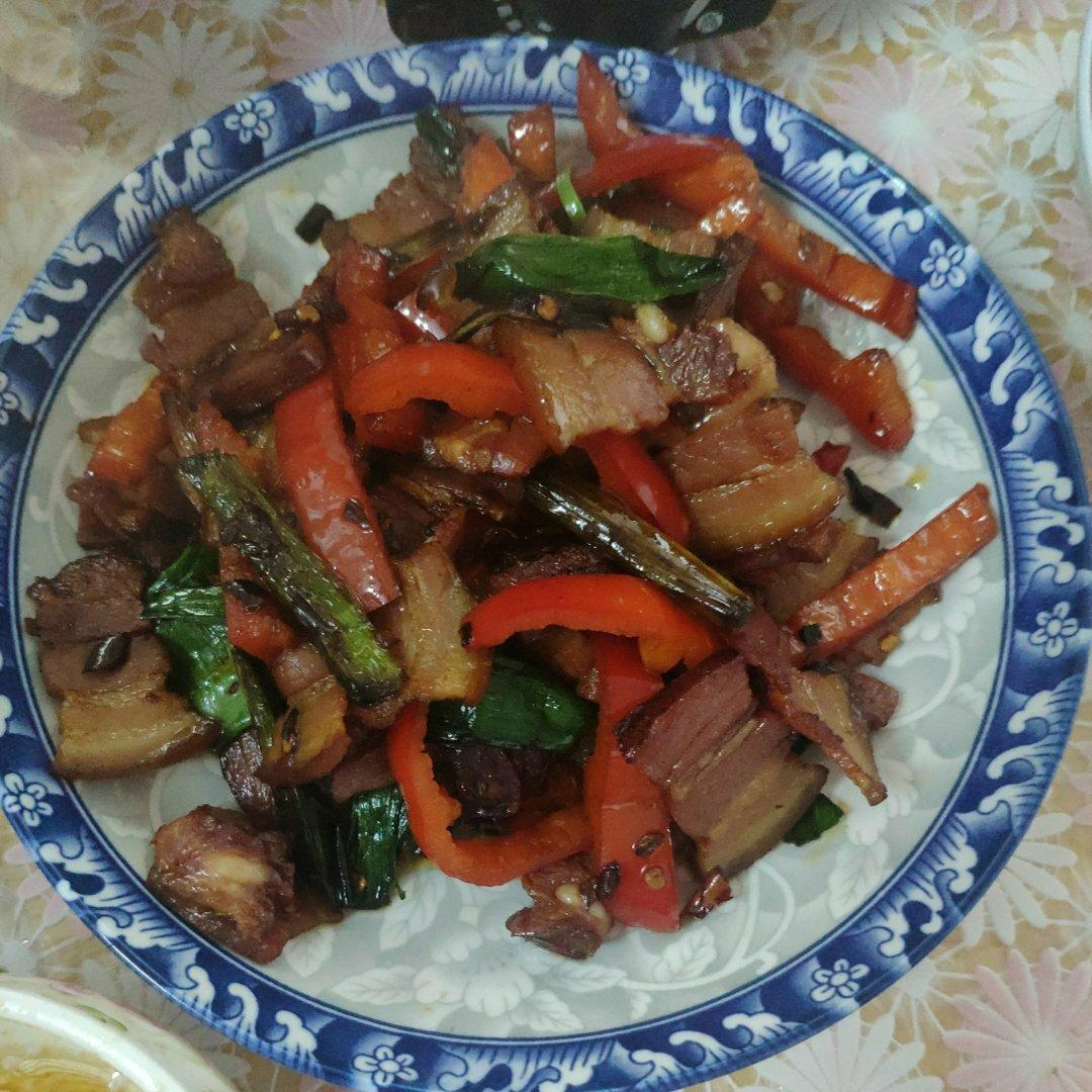 青椒腊肉