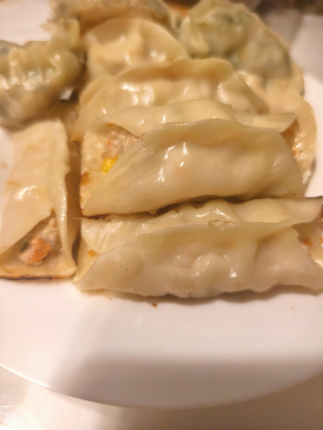 猪肉玉米锅贴（面食，早餐）
