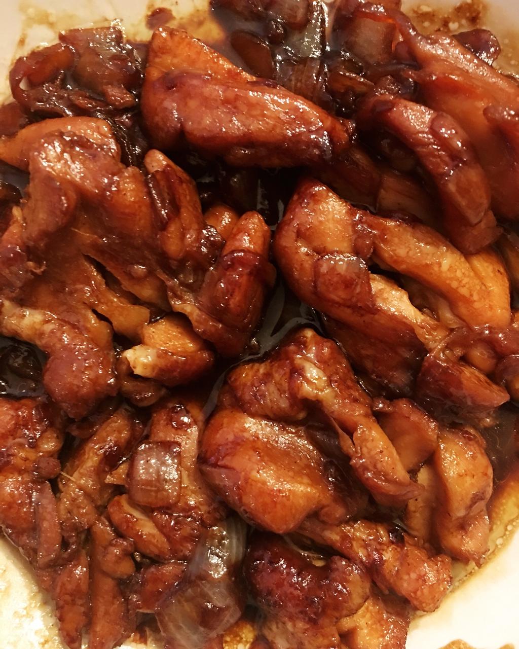 浓香照烧黑椒鸡腿
