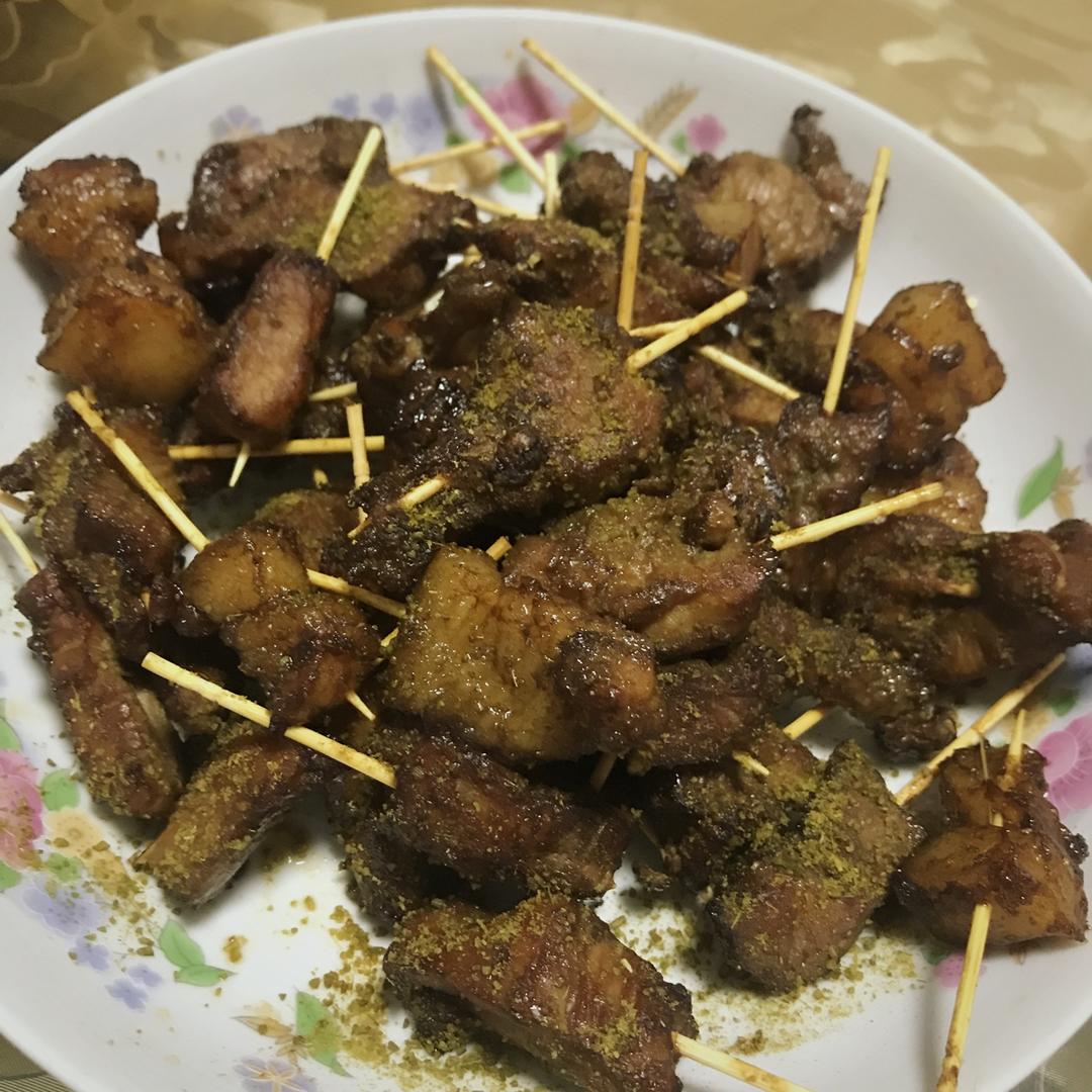 木易壮做的孜然小烤肉