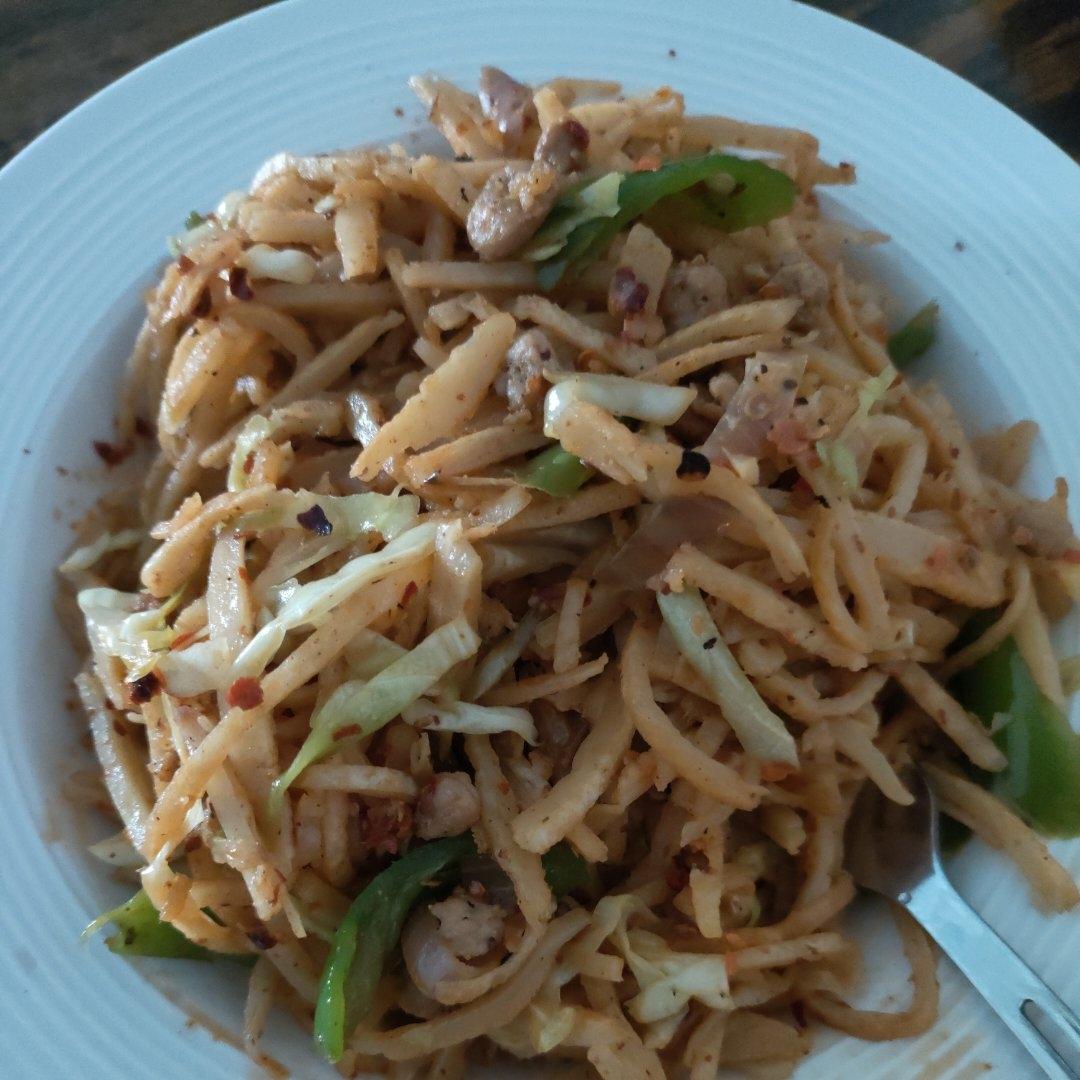 陕西私房炒饼[内附饼丝做法]