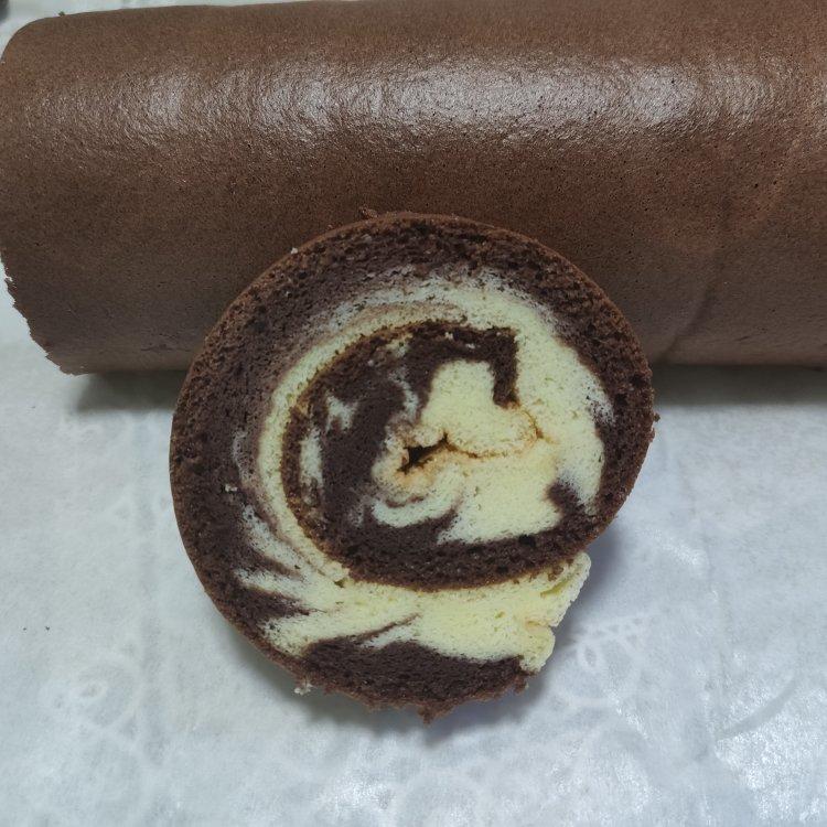 可可戚风蛋糕卷