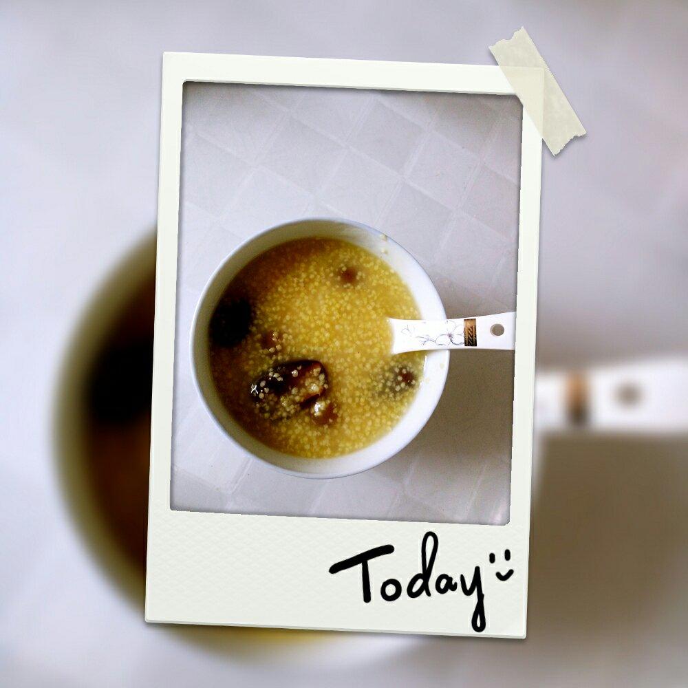 红枣桂圆小米粥