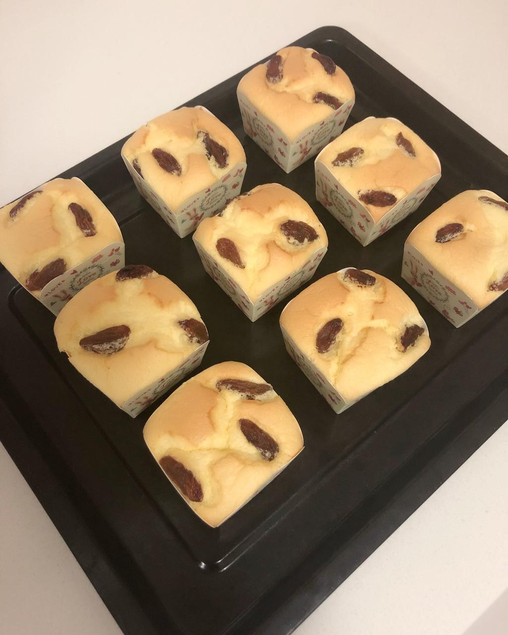 棉花纸杯蛋糕