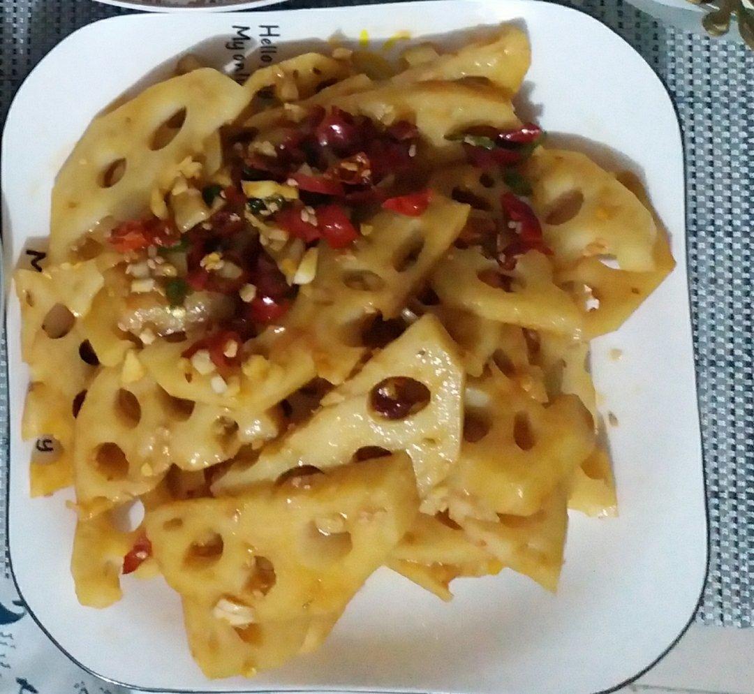 凉拌藕片