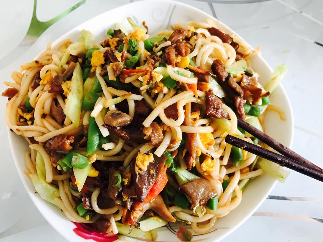 老北京三鲜打卤面