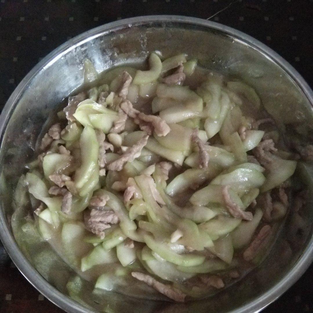 蒲瓜炒肉