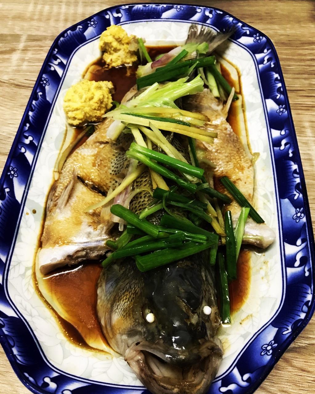 超入味清蒸鱼～清蒸鲈鱼桂花鱼（家常独创）