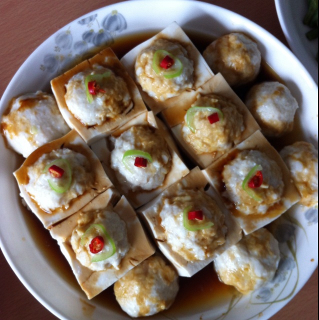 肉末蒸豆腐