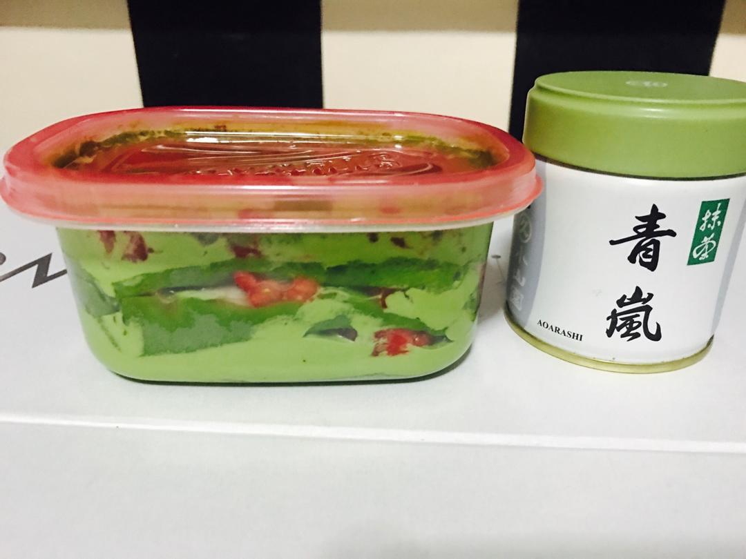 抹茶蜜豆千层（280ml盒子版）