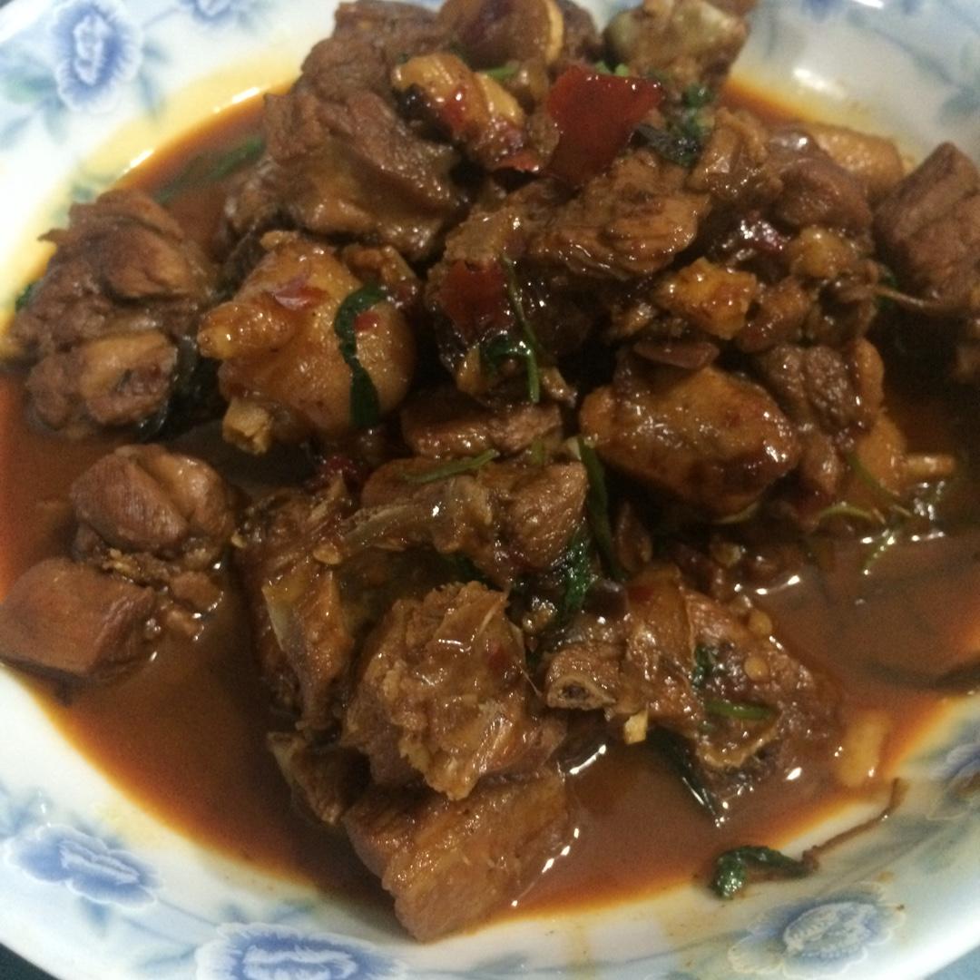 炒鸭