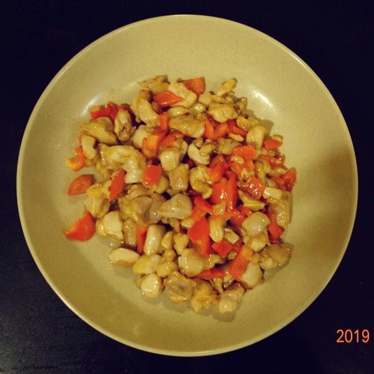 青椒炒鸡腿肉（大厨级别）