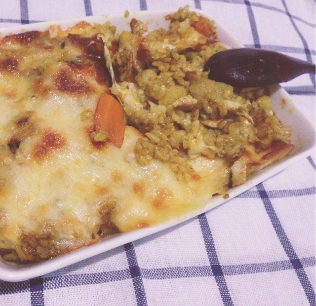 堂妈教你咖喱鸡肉焗饭