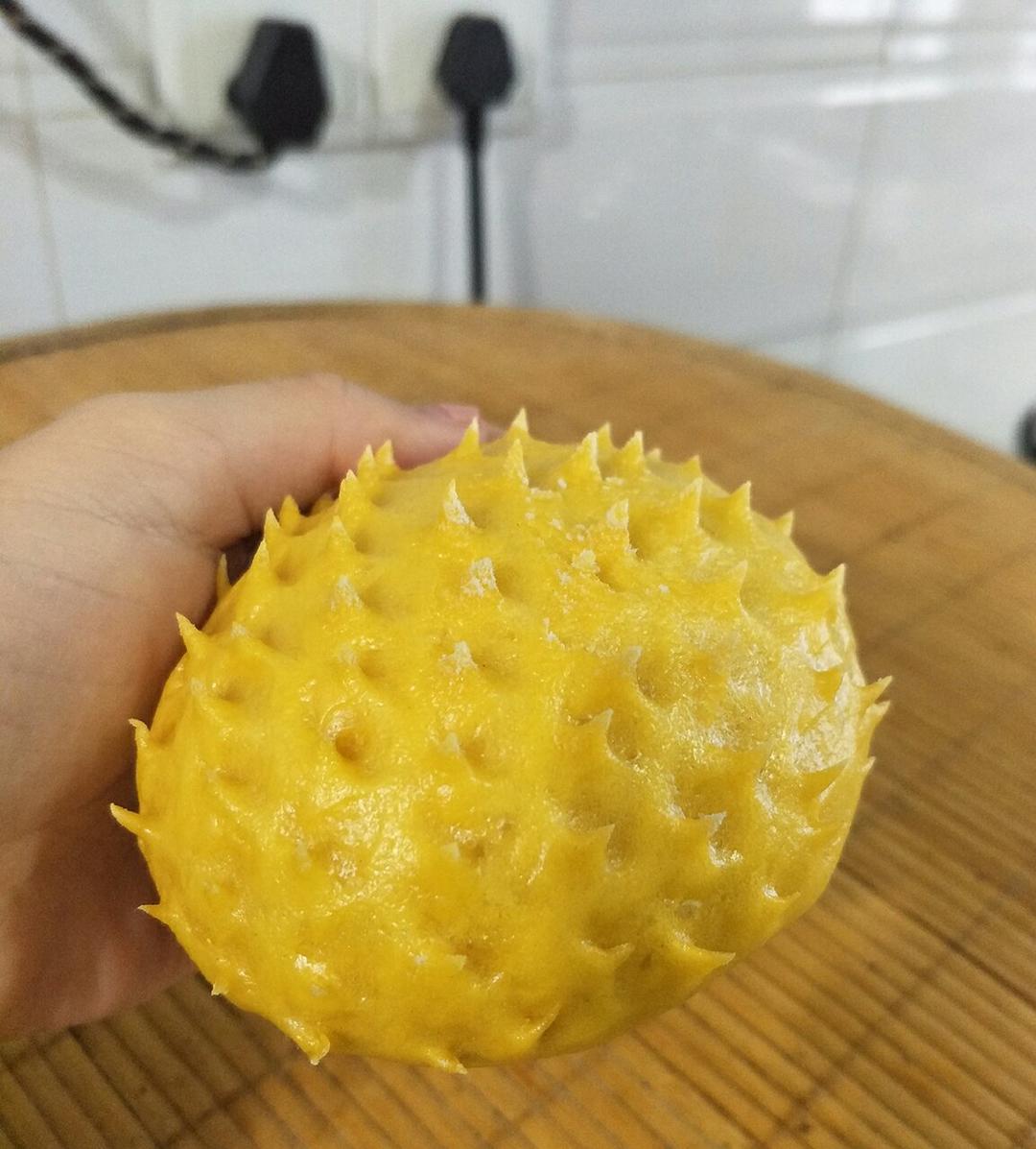 南瓜刺猬馒头