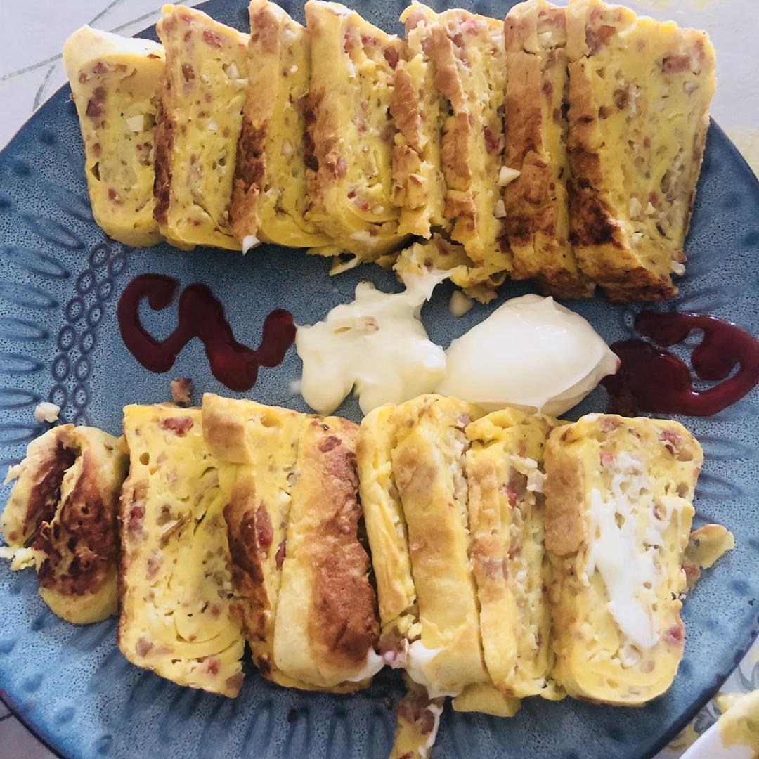 好吃好做的早餐鸡蛋卷