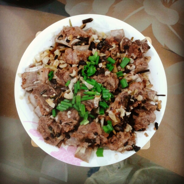 豆豉蒸排骨