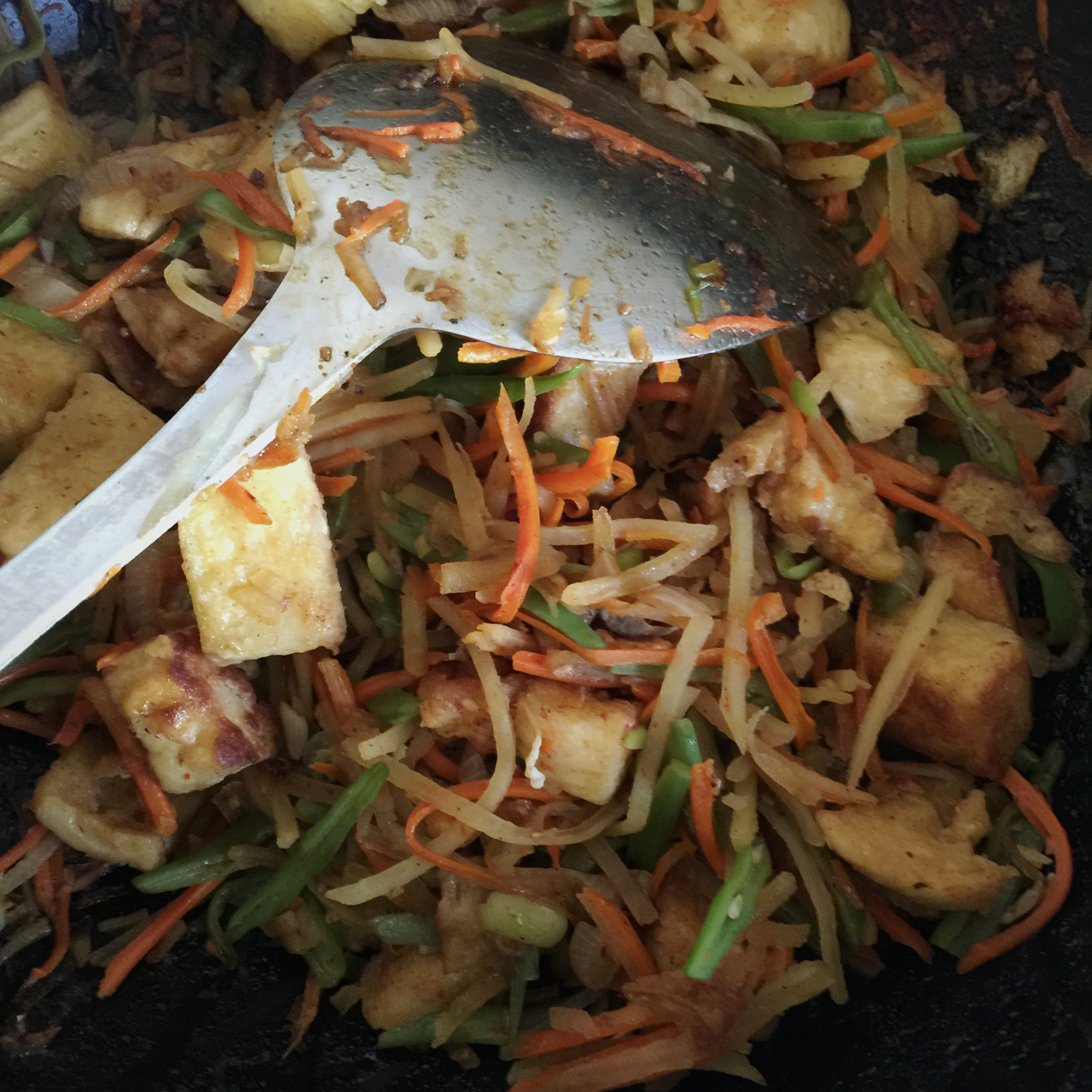 黄金炒馒头（秘制）