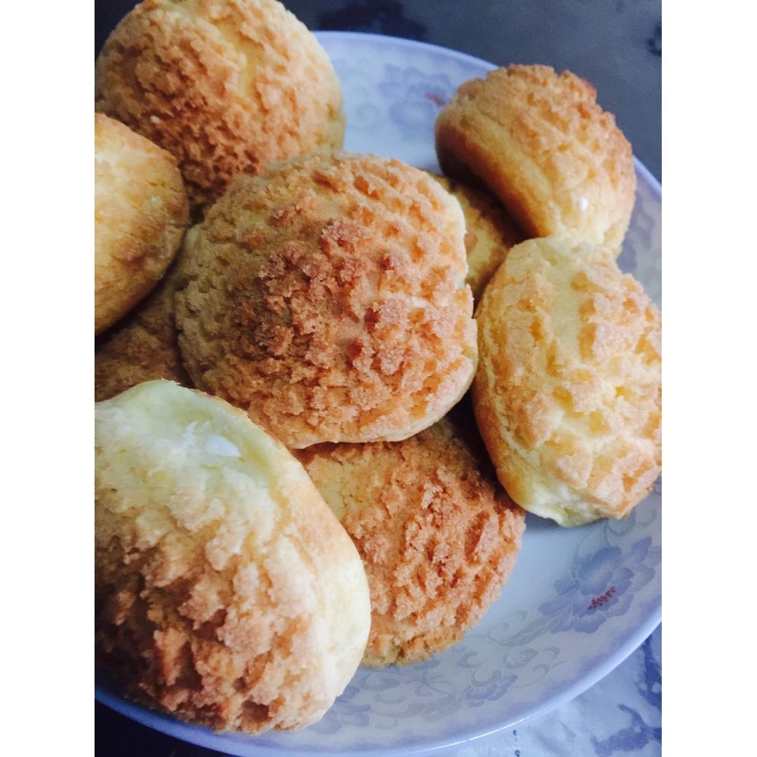 十分美味的酥皮泡芙