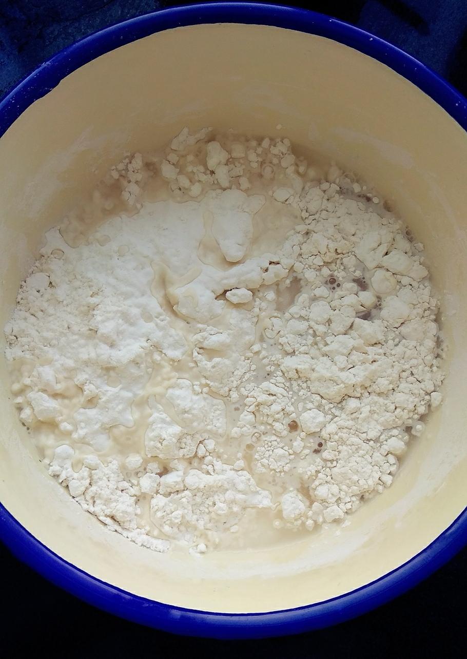 纯奶手撕吐司的做法 步骤1