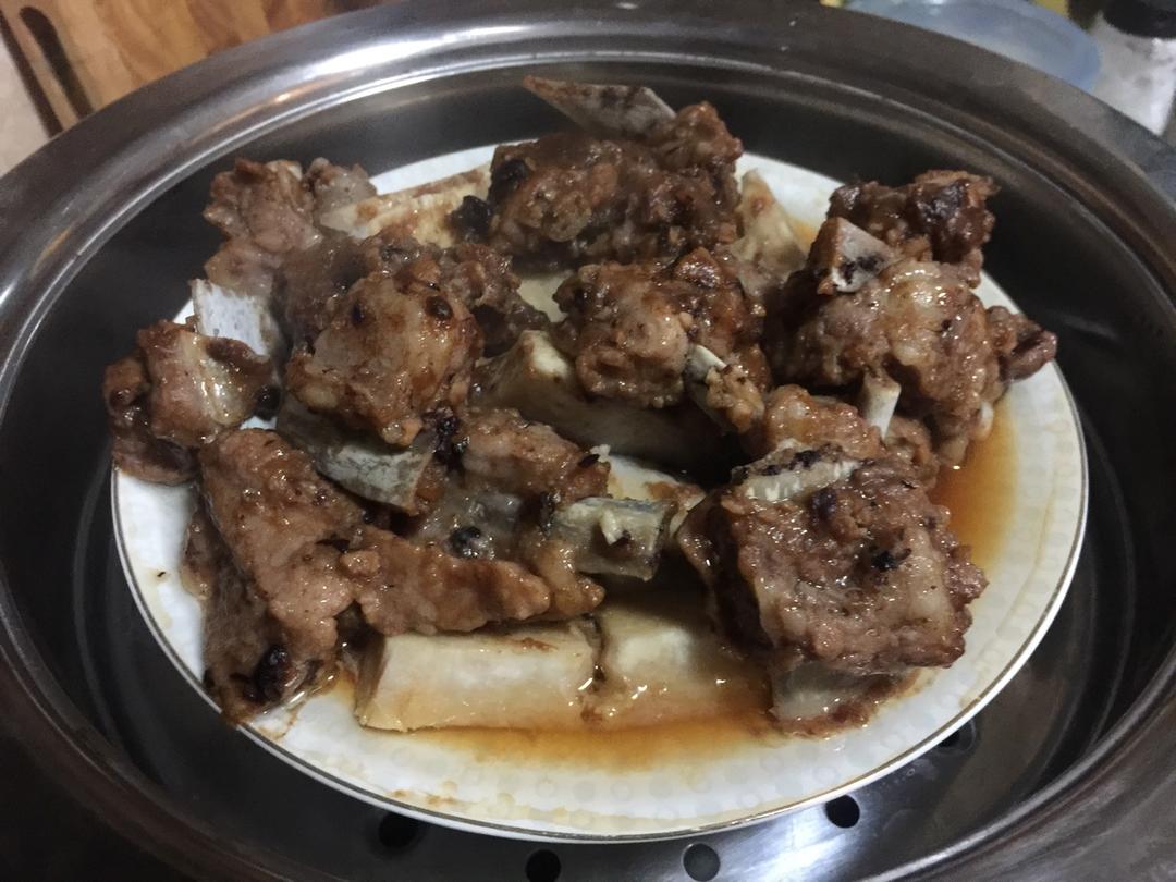 豉汁香芋蒸排骨