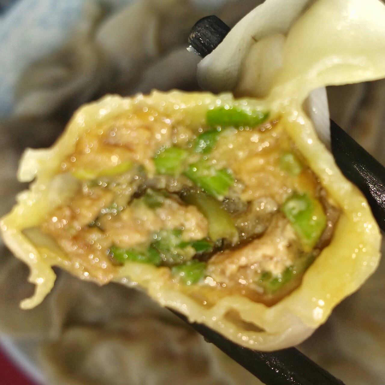 芹菜猪肉馅儿饺子
