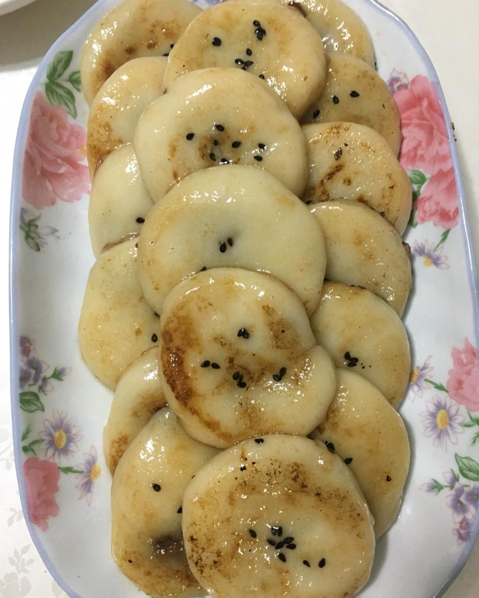 糯米红薯饼