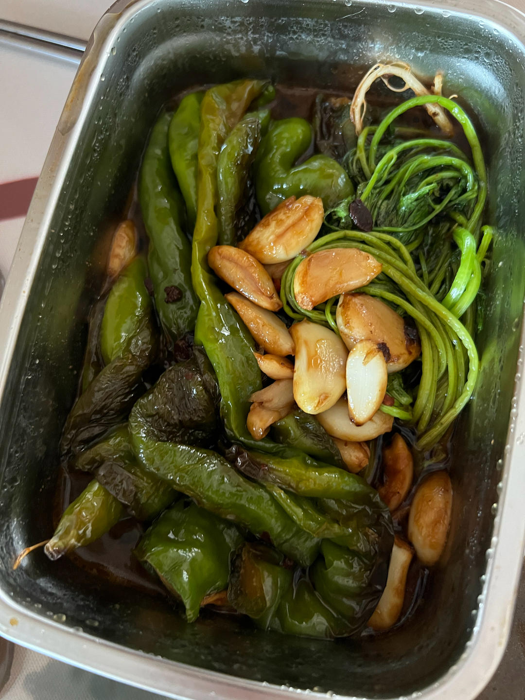 🔥强烈推荐一道比肉还好吃的干煸辣椒🌶，朋友们一定不要错过哦❗️