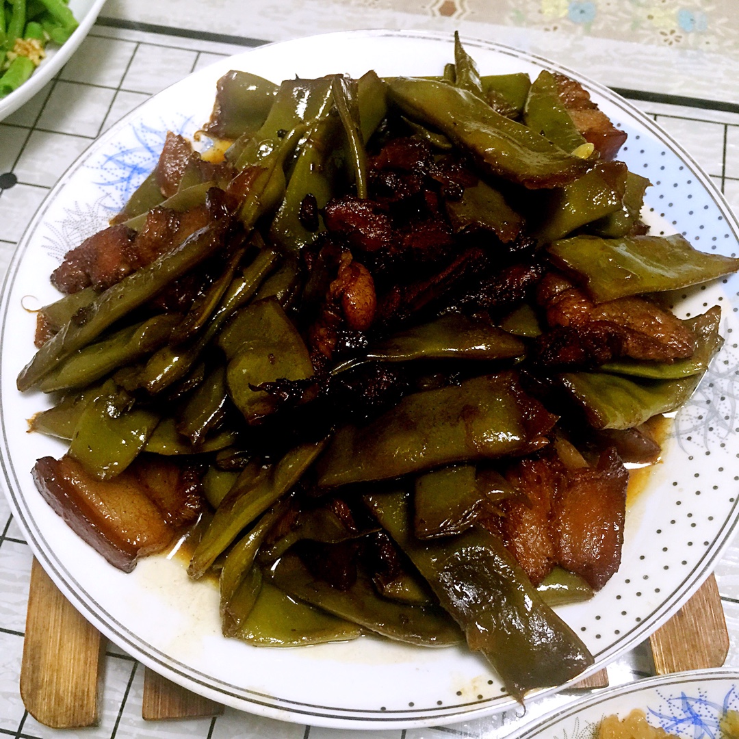 豆角烧肉