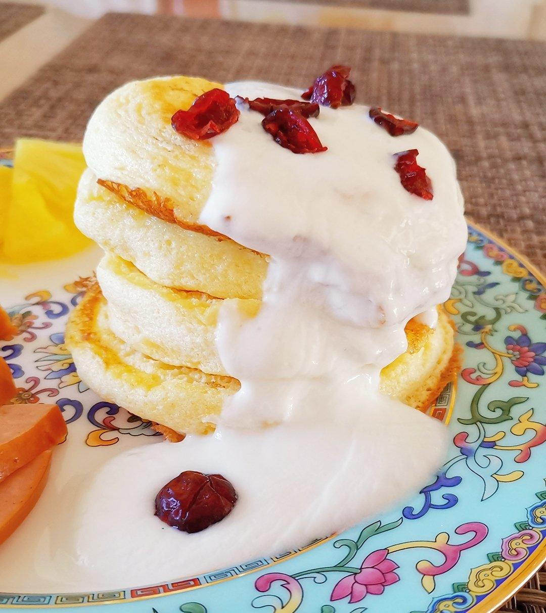 舒芙蕾松饼——快手早餐系列【曼食慢语】