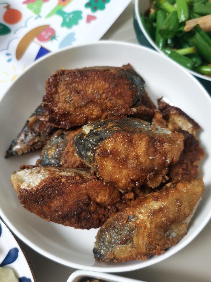 香煎鲅鱼(外酥里嫩!)