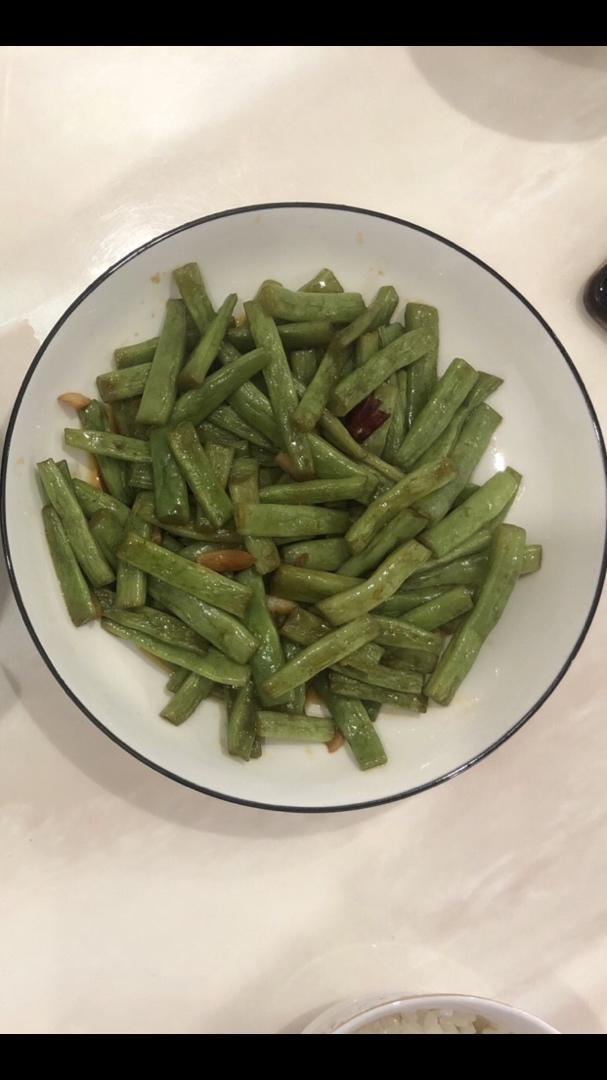 清炒豆角