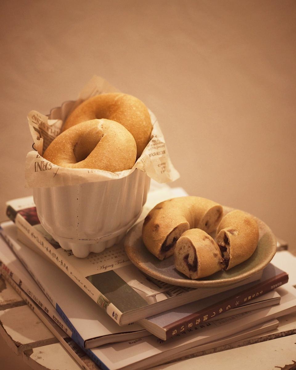 100%天然酵母贝果 - sourdough bagels