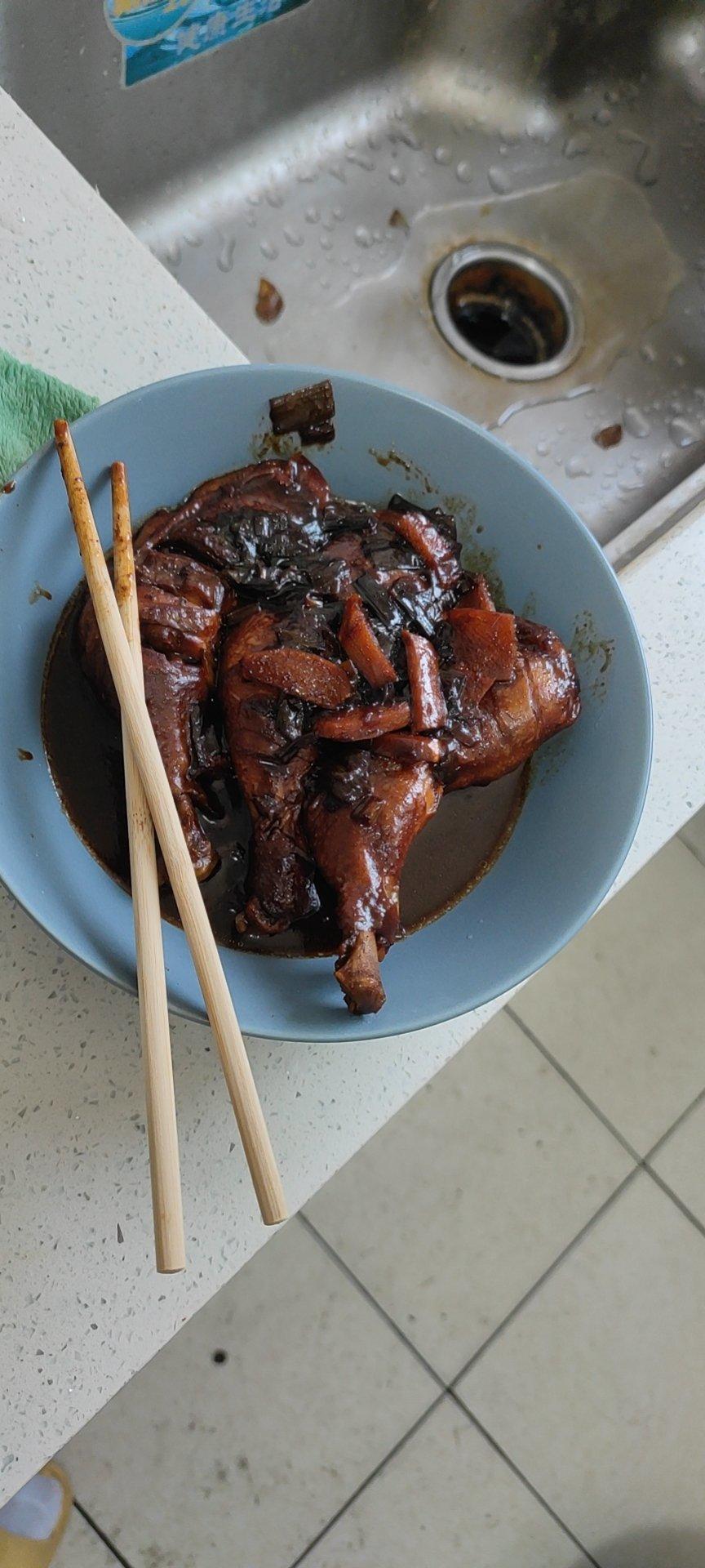 电饭煲焗鸡腿