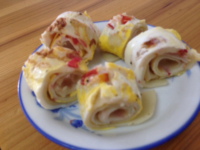早餐鸡蛋煎饼