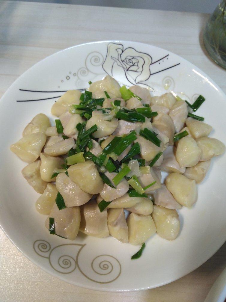 c杀--做的香葱炒菱角