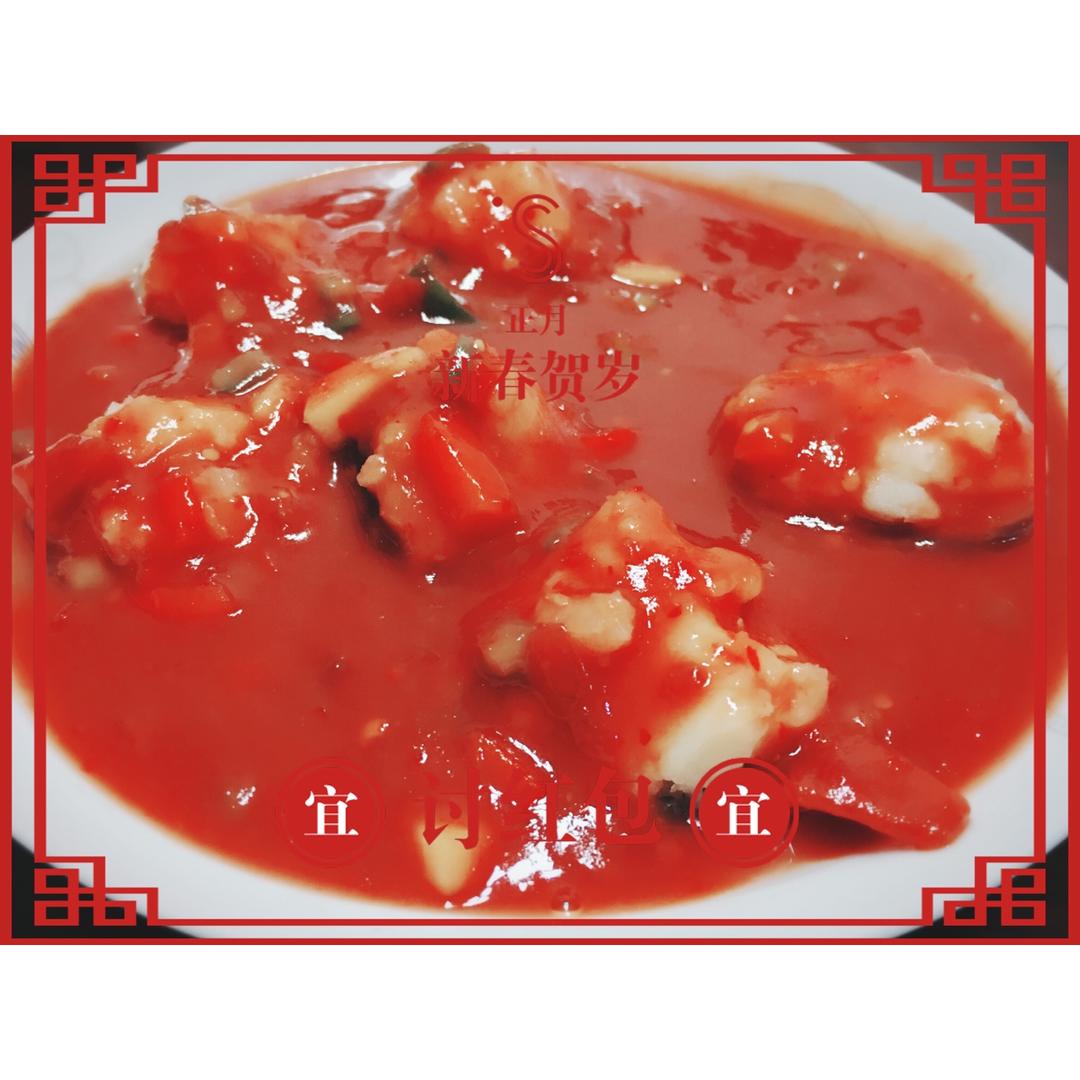 红红火火过大年（香菇土豆泥）