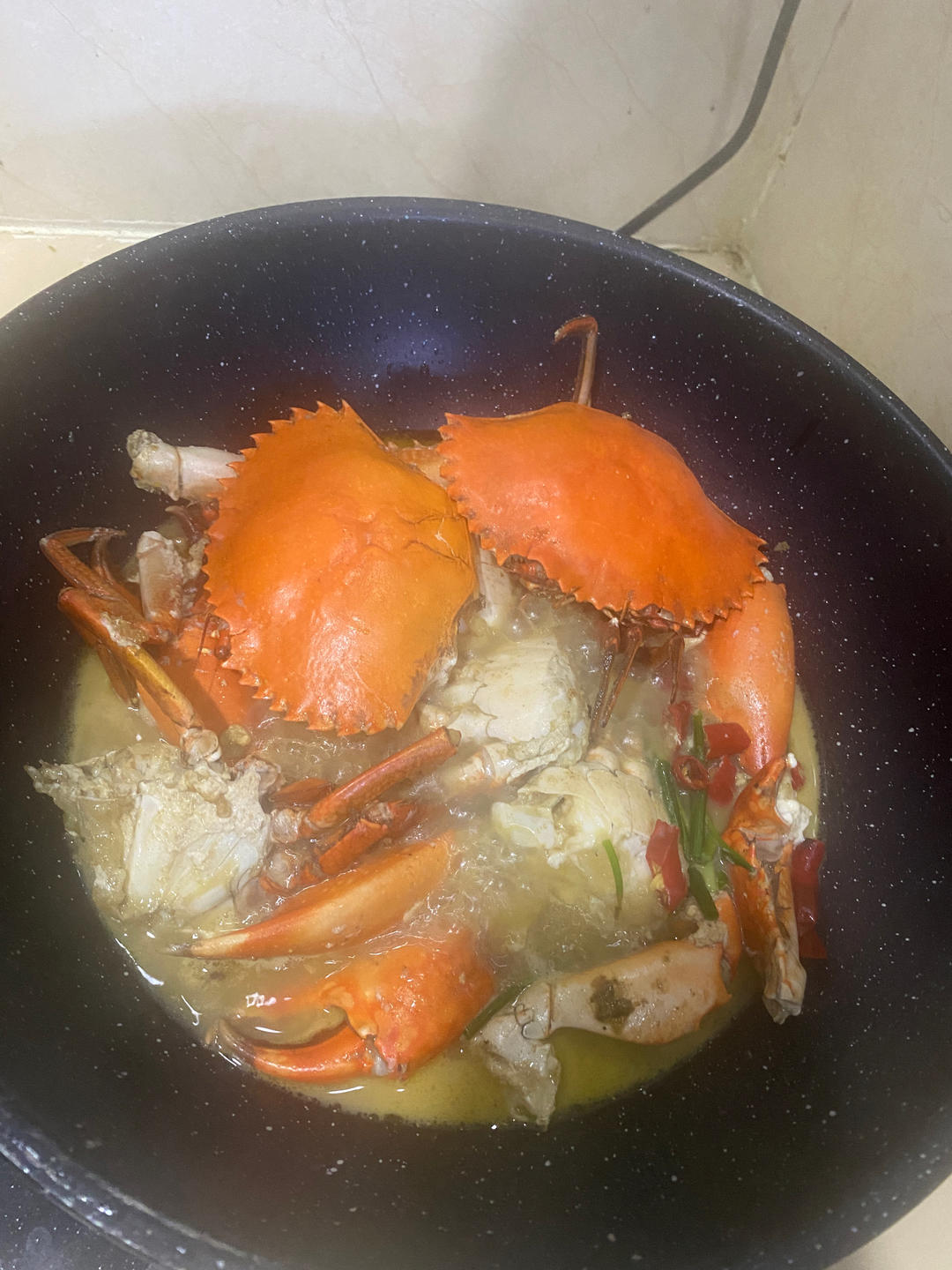 【家烧青蟹】吃蟹这件事，我一分钟都等不了！